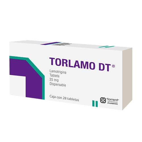 Torlamo Dt Disp 25Mg Con 28 Tabletas (Lamotrigina) - WeCare Pharma