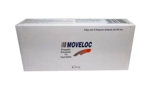 Moveloc 200Mg 20Ml Con 5 Ampulas (Propofol) - WeCare Pharma