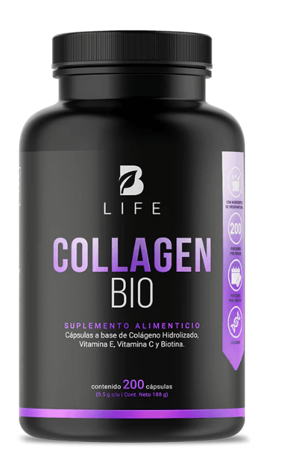 Blife Colageno Hidrolizado Con Biotina Con 200 Capsulas - WeCare Pharma