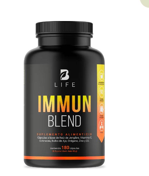 Blife Immun Blend Vitamina C Y Jengibre Con 180 - WeCare Pharma