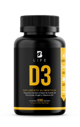Blife Vitamina D3 Con 300 Capsulas - WeCare Pharma
