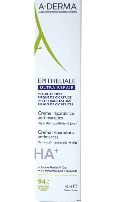 A-Derma Crema Reparadora Epitheliale A.H Duo 40 Ml