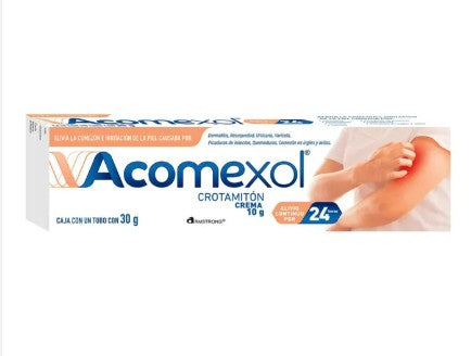 Acomexol (Crotamiton) Crema Tubo 30G
