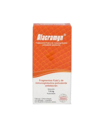 Alacramyn (Suero Anti-Alacran) Frasco Amp 5Ml