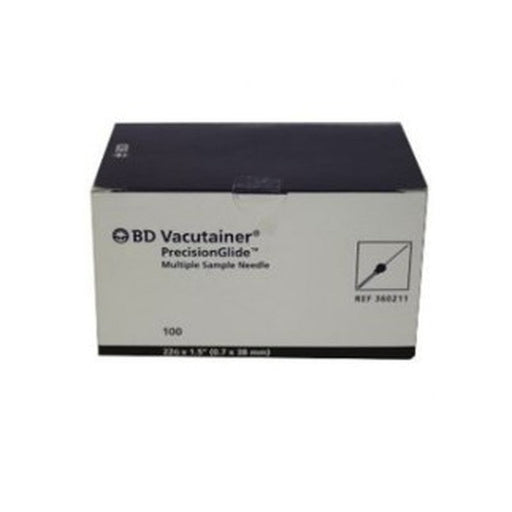 Aguja Bd Vacutainer Negra 22X38 Con 100 0130382903602118