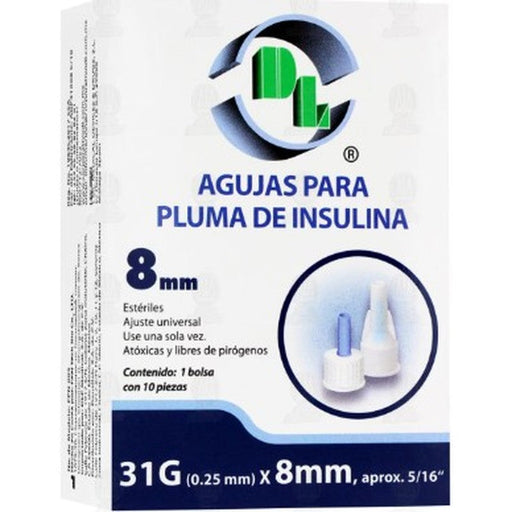 Aguja Para Pluma Dl 31Gx38Mm Con 10 7501128156202