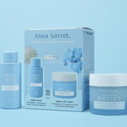 Alma Secret Cofre Dewy Lift Light Crema Día Piel Normal-Mixta 50 Ml + Dewy Milk Tónico 50 Ml 8436568714431 Caja