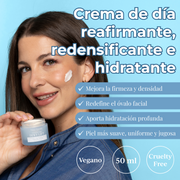 Alma Secret Dewy Lift Rich Crema De Día Reafirmante Para Piel Seca Con Exosomas 2% 50 Ml, crema de día reafirmante, redensificante e hidratante 8436568714356