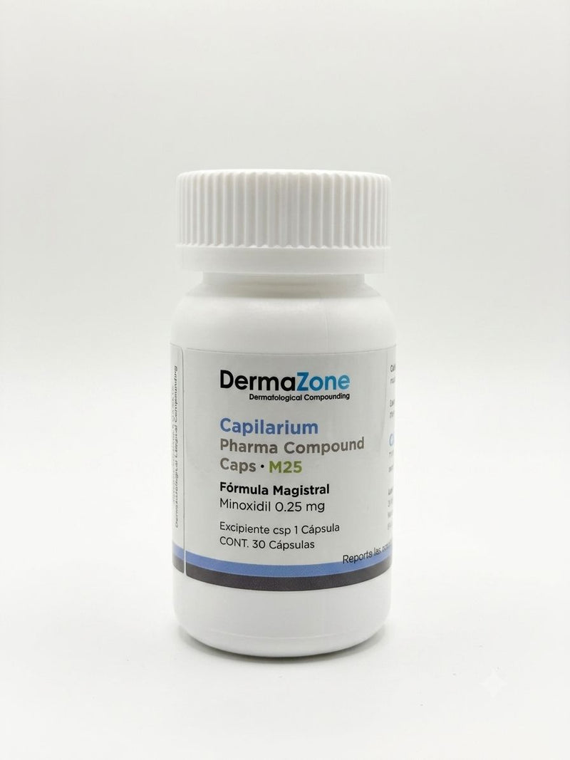 Dermazone 68 Minoxidil 0.25Miligramos Capsula  Con 30