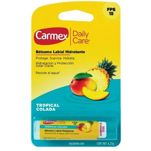 Carmex Balsamo Labial Tropical Colada Fps15 4.25G 083078012052