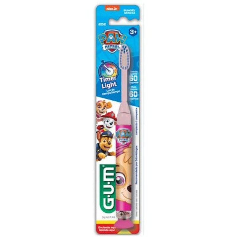 Cepillo Dental Gum Infantil Paw Patrol Con Luz 070942003315