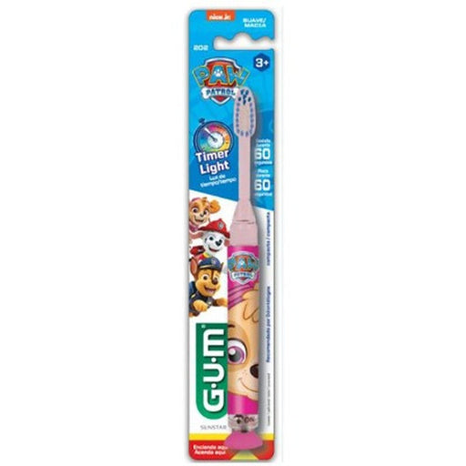 Cepillo Dental Gum Infantil Paw Patrol Con Luz 070942003315