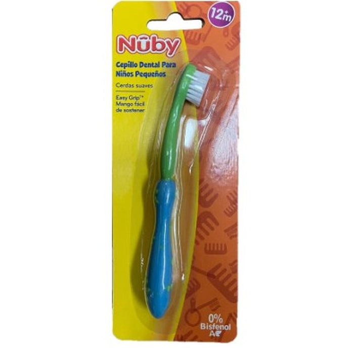 Cepillo Dental Nuby Cerdas Suaves 12M 048526007660
