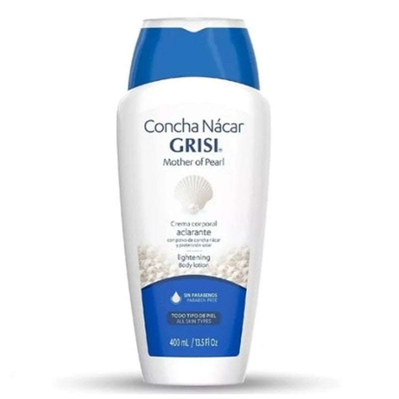 Crema Concha Nacar Grisi 400 Ml 037836040085
