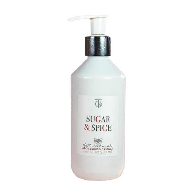 Crema Humectante Manos Y Cuerpo Sugar & Spice 250G Tea Garden