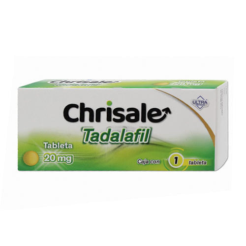 Crisale (Tadalafil) Tabletas 20Mg Con 1 7502216808614