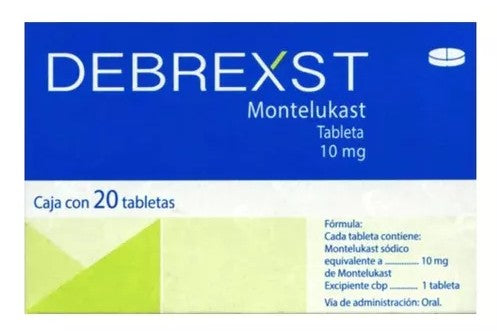 Debrexst (Montelukast) 10Mg Tabletas Con 30