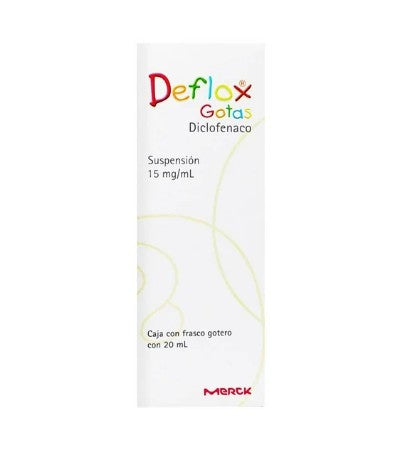 Deflox (Diclofenaco) 15Mg Gotas Frasco 20Ml