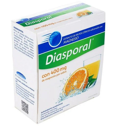 Diasporal (Extractos Frutos Citricos/Magnesio) 400Mg Sobres Con 20
