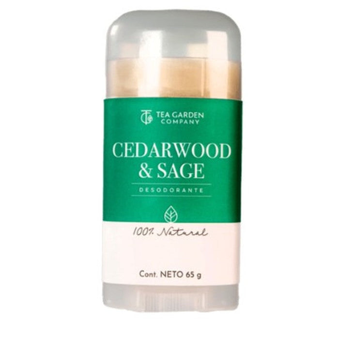 Desodorante Natural Cedro Y Salvia 65G Tea Garden 7506353402087