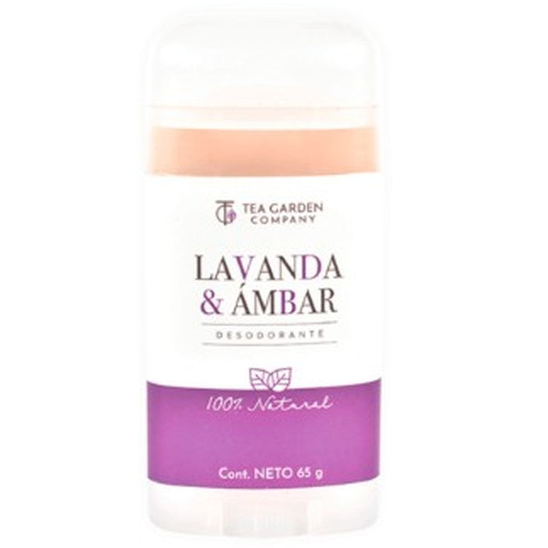 Desodorante Natural Lavanda Y Ambar 65G Tea Garden 7506353401448