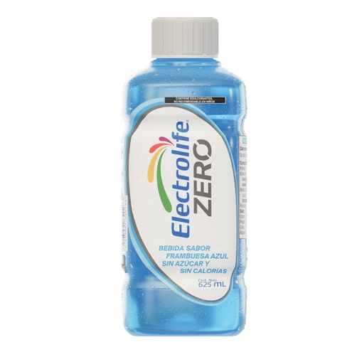 Electrolife (Electrolitos Orales) Frasco Con 625Ml Frambuesa Azul 7503041640233