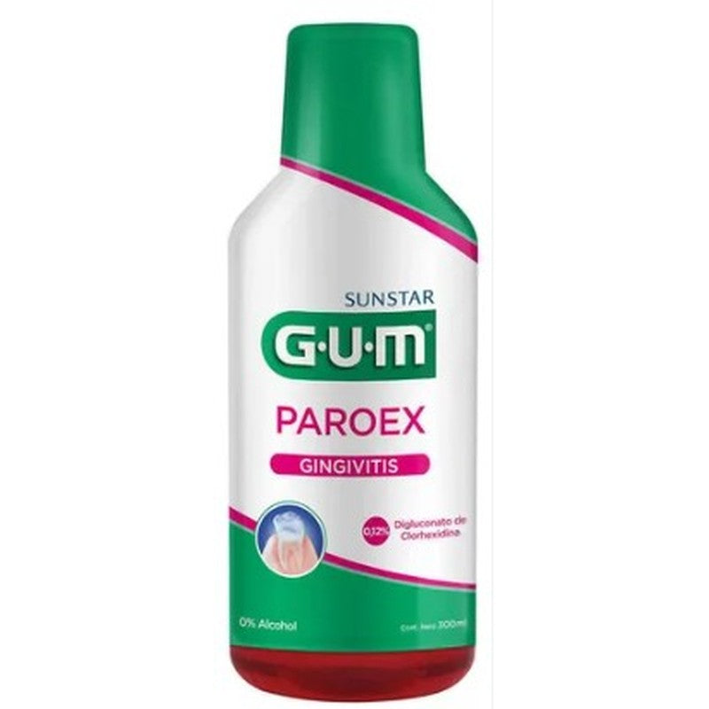 Enjuague Bucal Gum Paroex 300Ml 070942302289