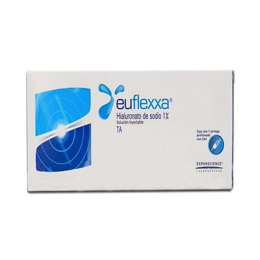Euflexxa Jeringa 20Mg/ 2Ml Con 1 (Hialuronato De Sodio) 7503000883787