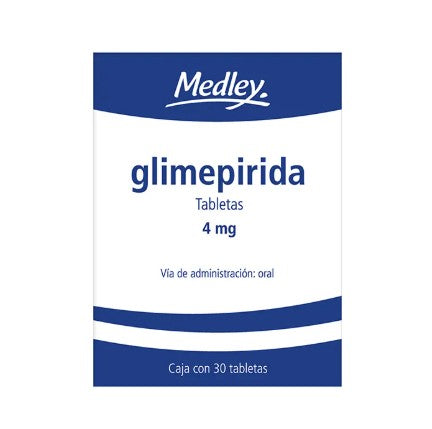 Glimepirida 4Mg Tabletas Con 30 Medley