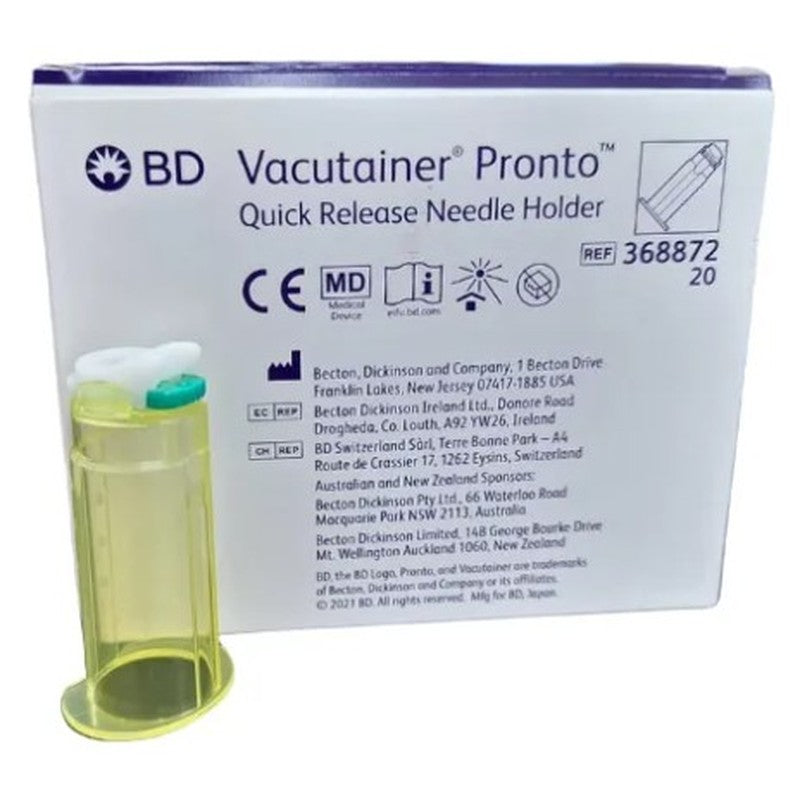 Holder Vacutainer Amarillo Con 20 0130382903688723