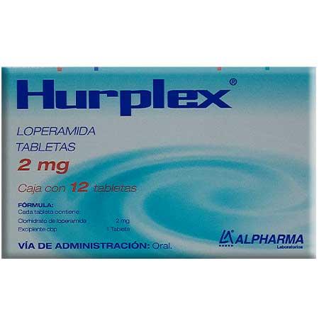 Hurplex 2Mg Con 12 Tabletas (Loperamida)