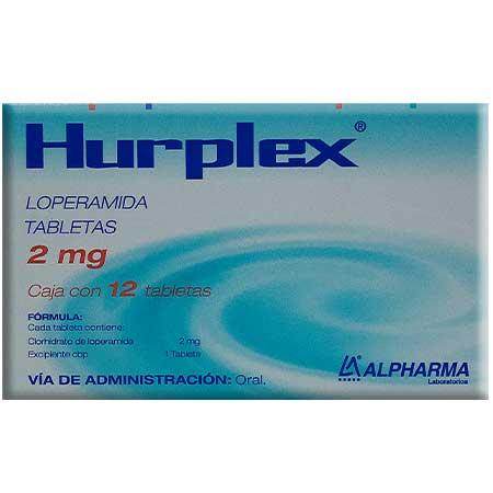 Hurplex 2Mg Con 12 Tabletas (Loperamida) - WeCare Pharma