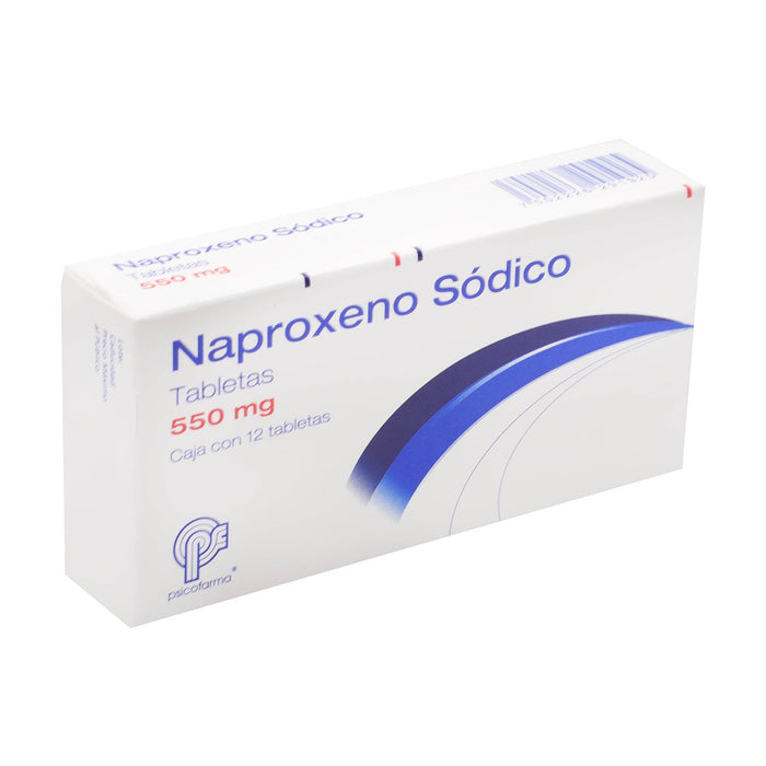 Naproxeno 550Mg Con 12 Psicofarma Tabletas - WeCare Pharma