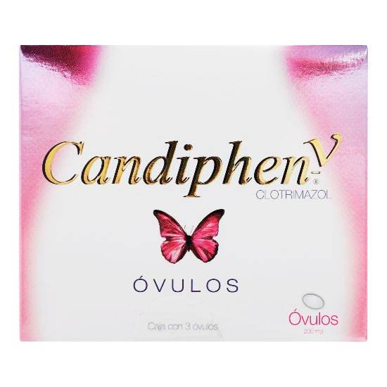 Candiphen-V Ovulos 200Mg Con 3 (Clotrimazol) - WeCare Pharma