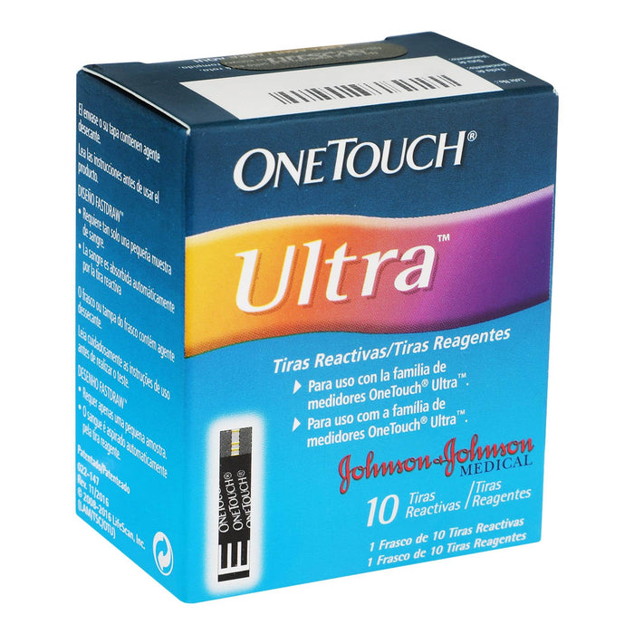 Onetouch Ultra Tiras Reactivas Con 10 - WeCare Pharma