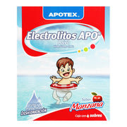 Electrolitos Apo Polvo 28.14G Con 4 Manzana - WeCare Pharma