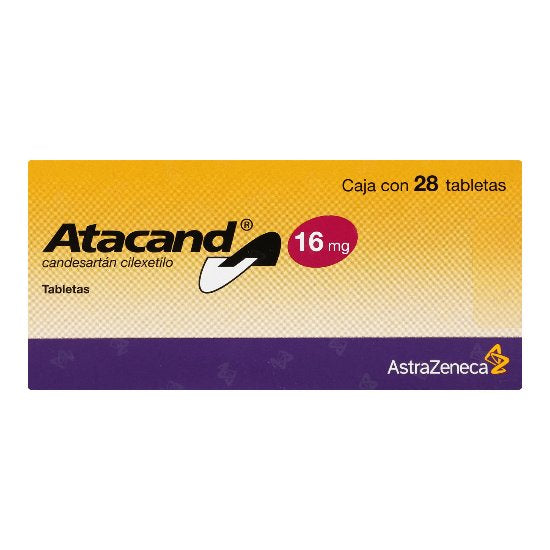 Atacand 16Mg Con 28 Tabletas (Candesartan) 1 - 7501098604529