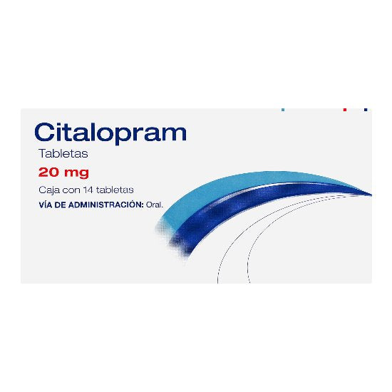 Citalopram 20Mg Con 14 Tabletas 1 - 7501384544171