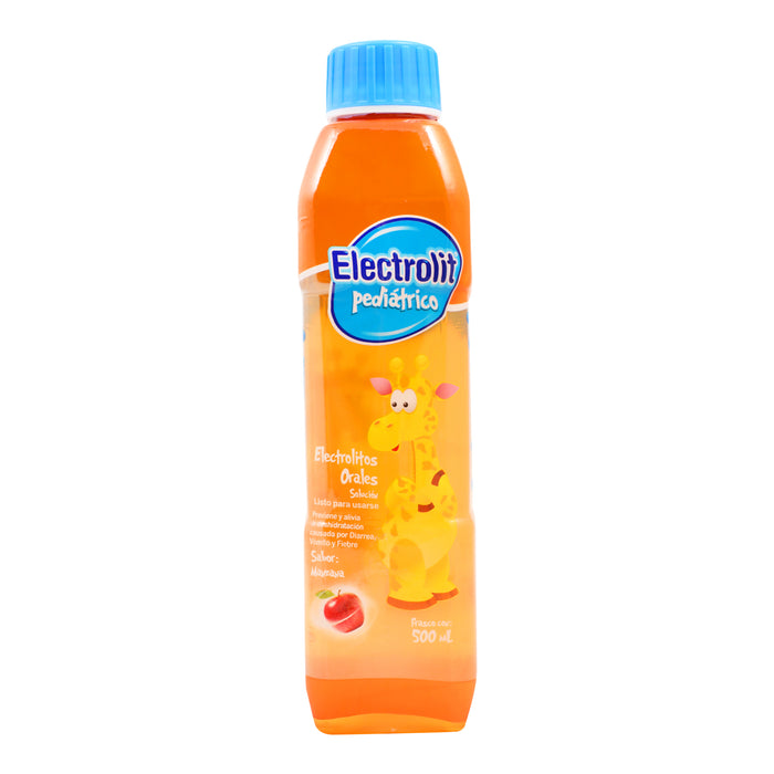 Electrolit Pediatrico Frasco 500Ml Manzana (Electrolitos Orales) 1 - 7501125143182