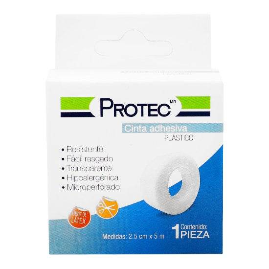 Cinta Adhesiva Plastico 2.5Cm X 5M Protec - WeCare Pharma