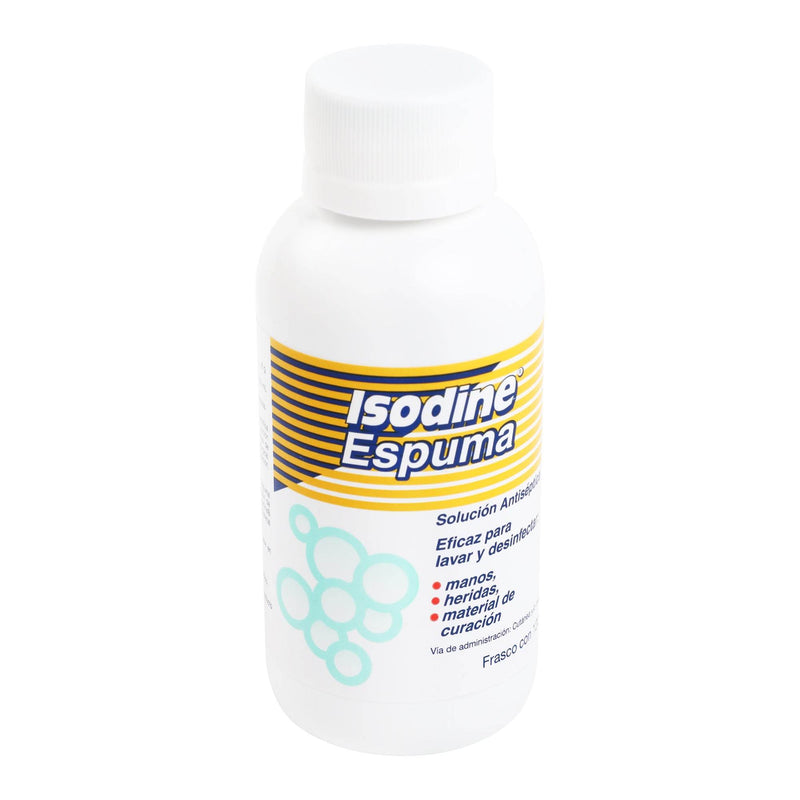 Isodine Color Antiseptic Solution Isodine Foam 120ml — WeCare Pharma