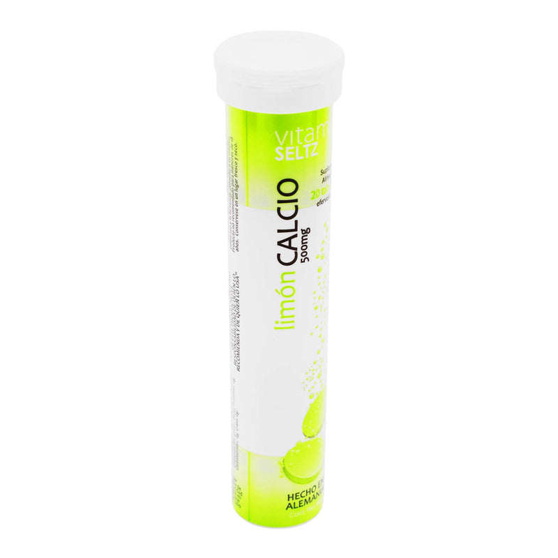 Calcio+D Efervecente V 90G Con 20 Seltz Tabletas - WeCare Pharma