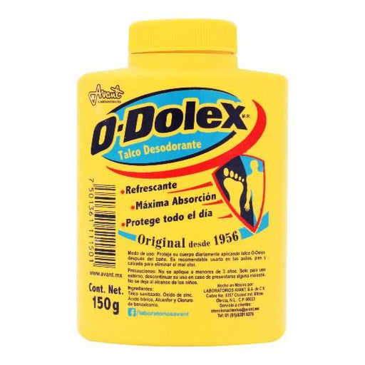 Talco Desodorante Odolex 150G - WeCare Pharma
