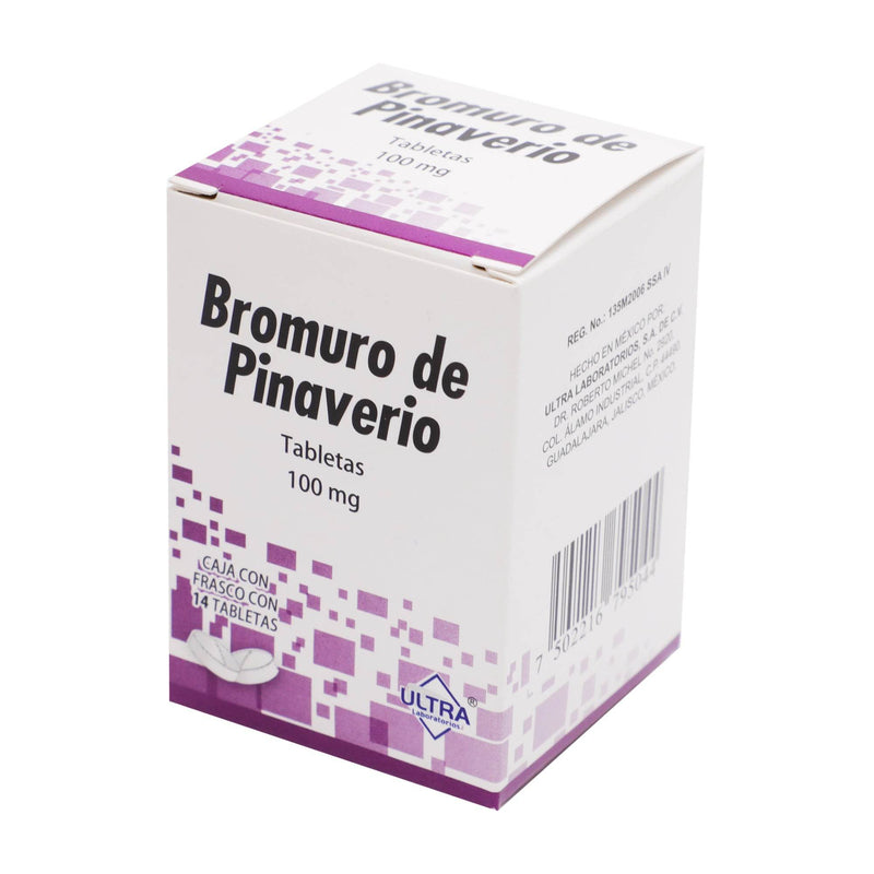 Bromuro De Pinaverio 100Mg Con 14 Ultra Tabletas - WeCare Pharma