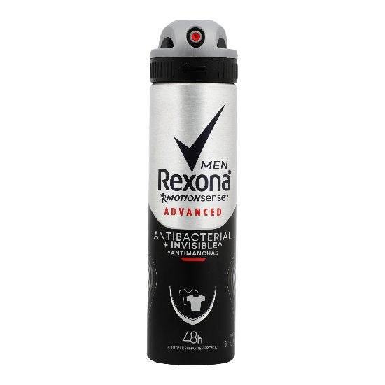 Desodorante Rexona Men Antibacterial Invisible Spray - WeCare Pharma