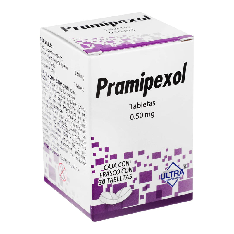 Pramipexol 0.5Mg Con 30 Ultra Tabletas - WeCare Pharma