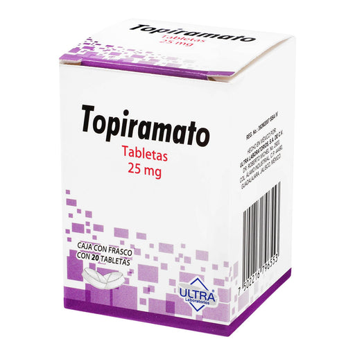 Topiramato 25Mg Con 20 Tabletas - WeCare Pharma