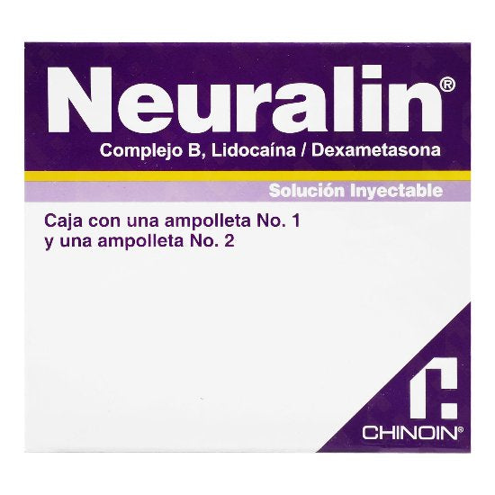 Neuralin 3Ml 1 Dosis Con 2 Ampulas (Complejo B/Lidocaina/Dexametasona) 1 - 7501088505126