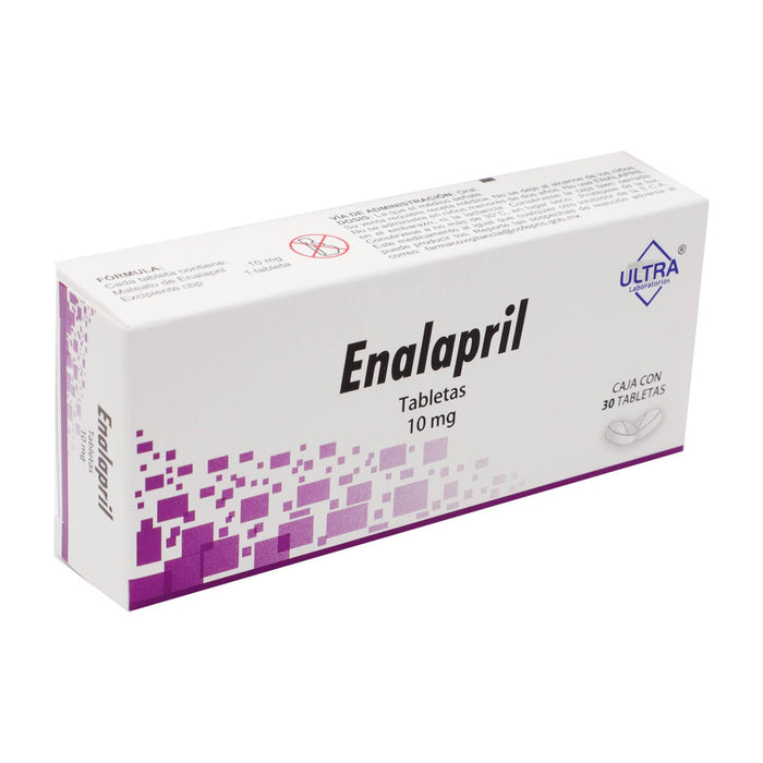 Enalapril 10Mg Con 30 Ultra Tabletas - WeCare Pharma