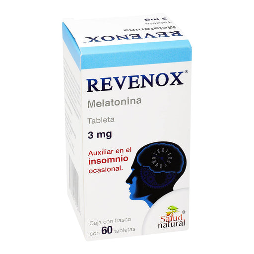 Revenox 3Mg Con 60 Tabletas (Melatonina) - WeCare Pharma